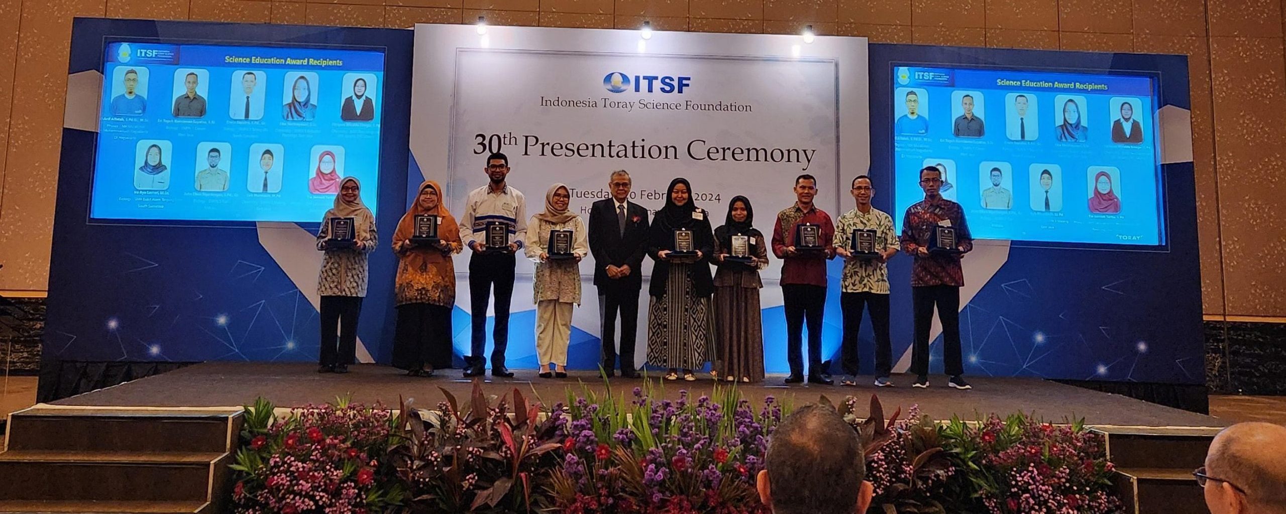 Memajukan Pendidikan Sains Indonesia: Erwin Saputra, Guru SMA Negeri 1 Talang Ubi Raih Penghargaan Science Education Award ITSF Ke-30 Tahun 2023